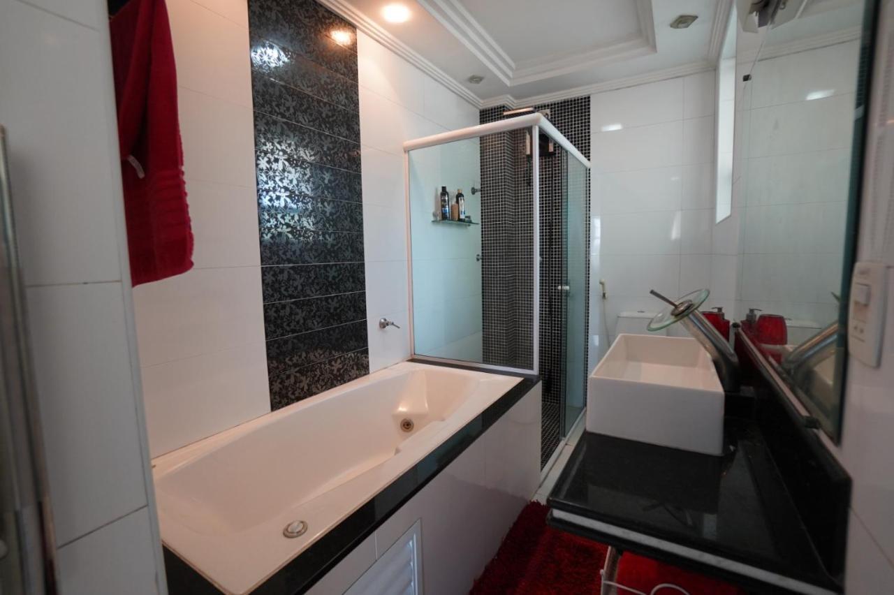 São Vicente Apartamento Pe Na Areia מראה חיצוני תמונה